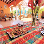 Vue de la table extérieur