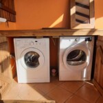 Lave-linge et sèche linge villa Anolis